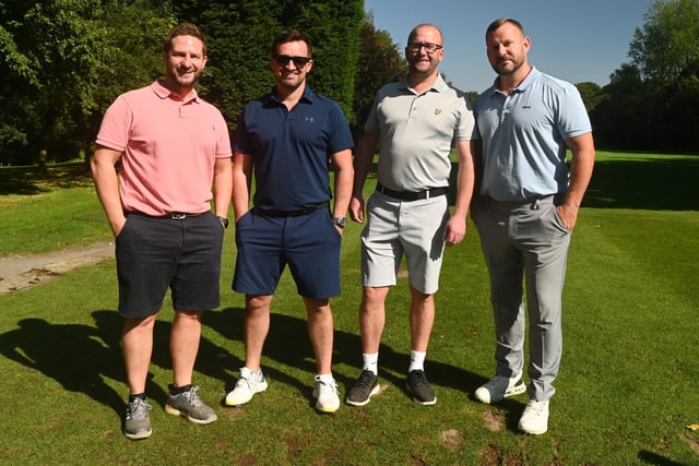 One of the fantastic teams that took part in Chair's Charity Golf Day